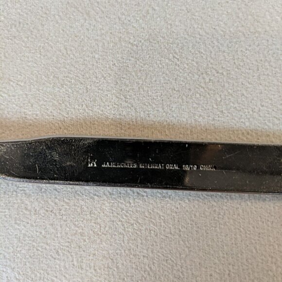 J.A. Henckels SYNERGY Stainless Steel 18/10 Flatware Lot 11 Butter Knives Fork - Picture 4 of 16